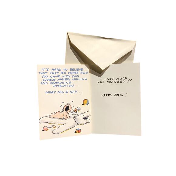 41 New Funny Vintage Characters Birthday Getting Older Greeting Cards Envelopes - Picture 4 of 9